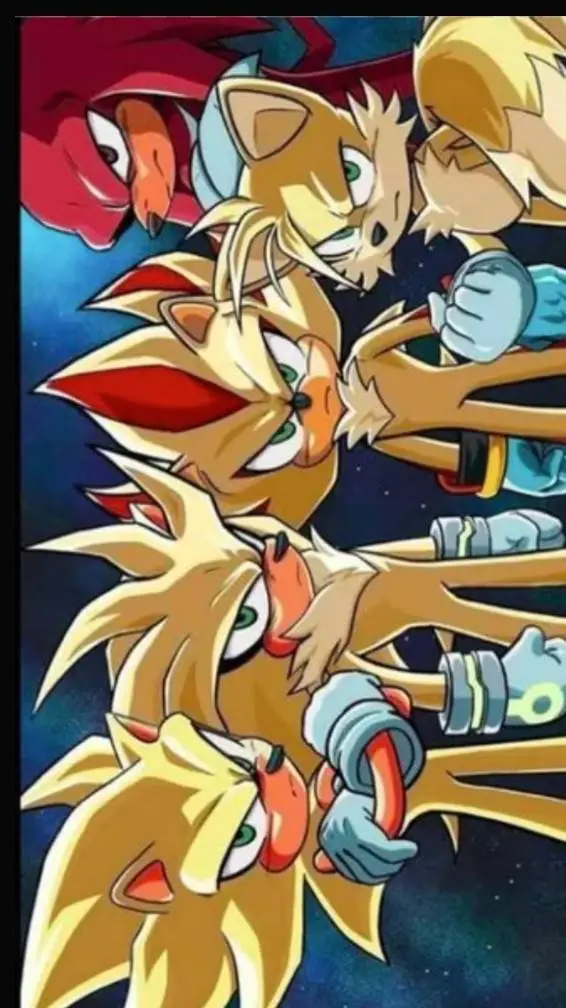 ai character: Super trio background