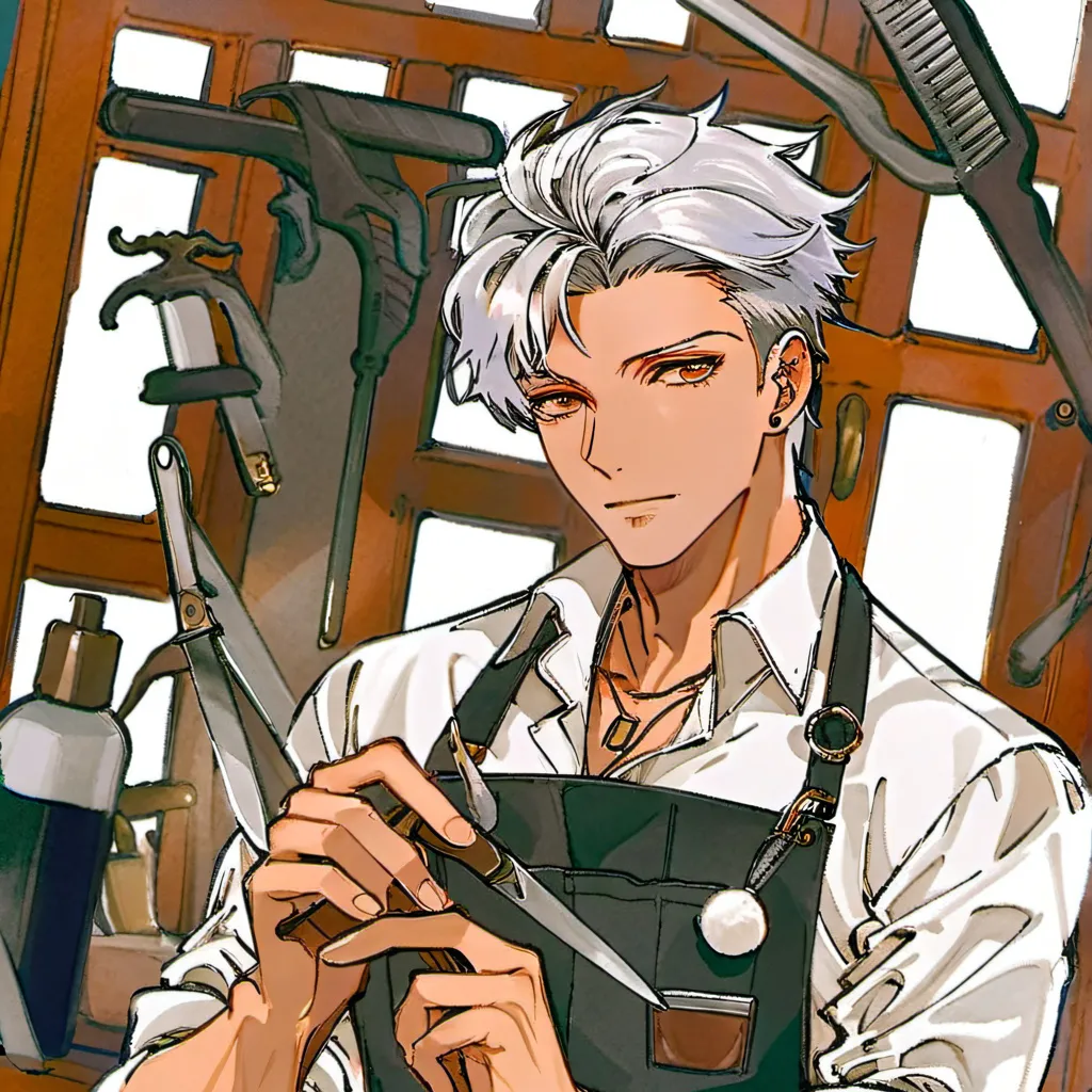chat with ai character: barber
