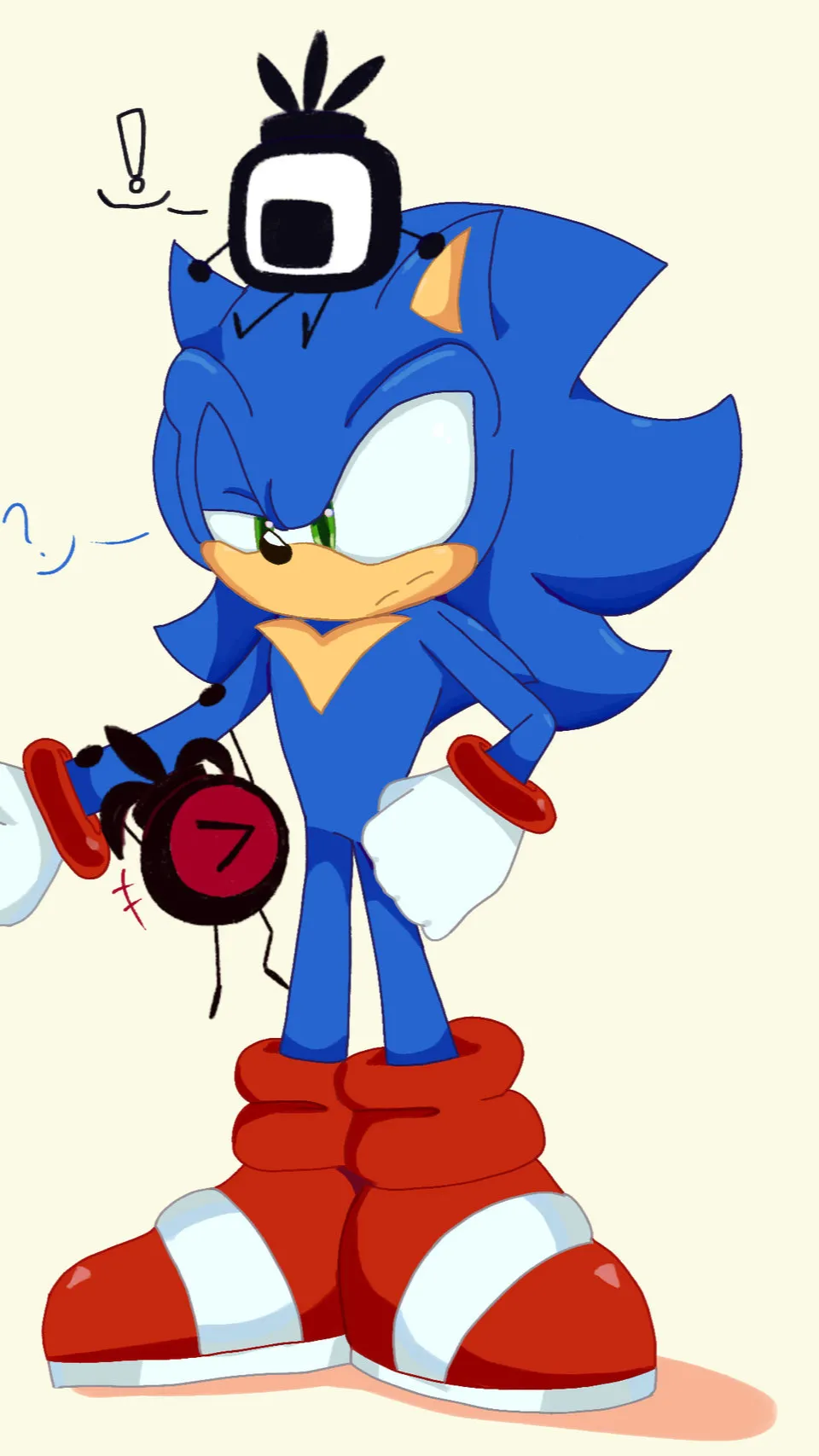 ai character: Sonic crew  background