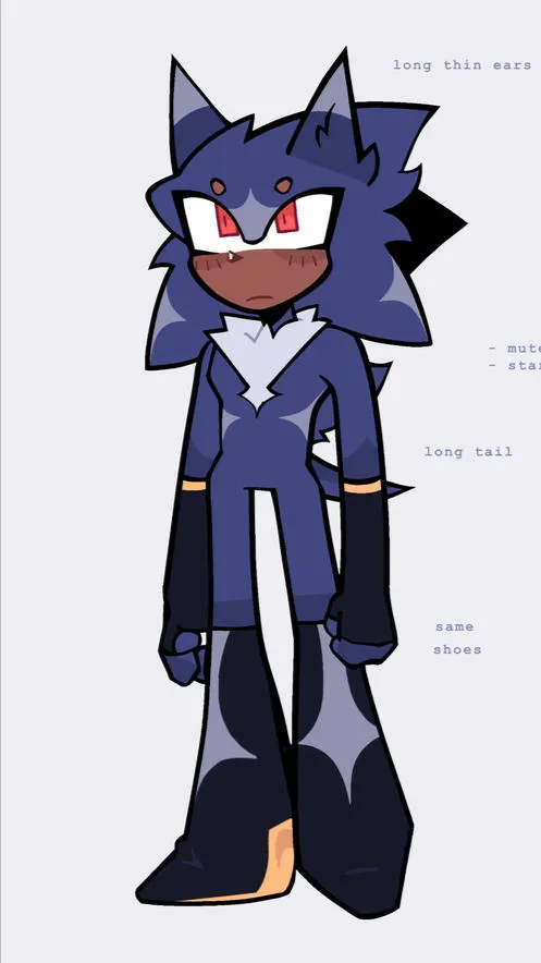 ai character: Sonic crew  background