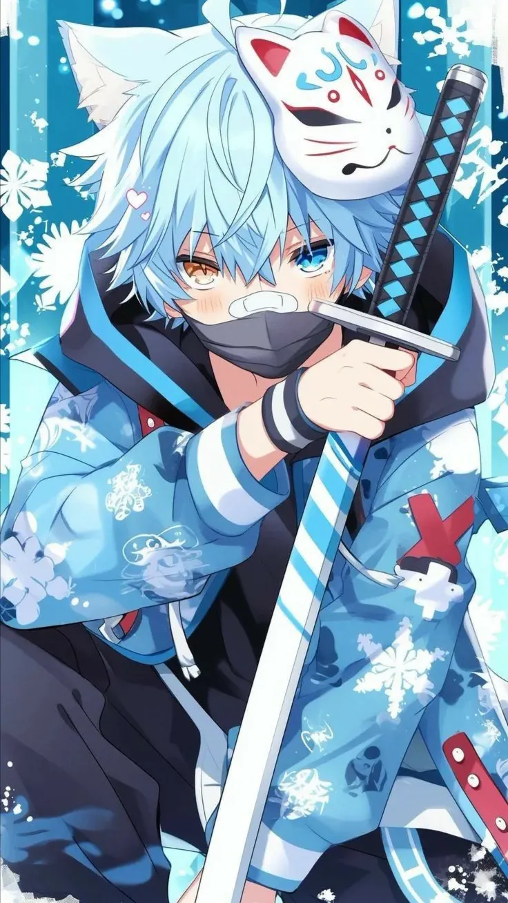 ai character: Demon slayer  background