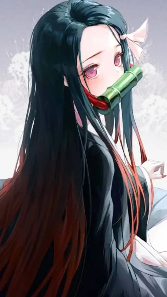 ai character: Nezuko background