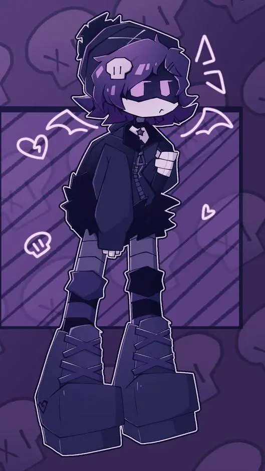 ai character: ♤°Uzi male°♤ background