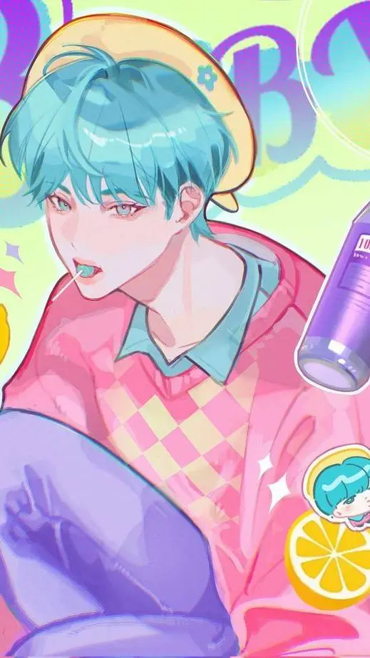 ai character: Kdh school au!! background