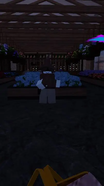 ai character: Azure background