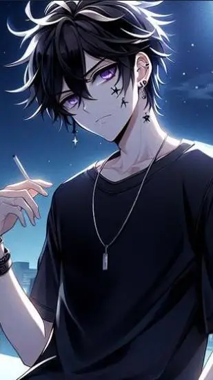 ai character: anime ahh boy💀 background