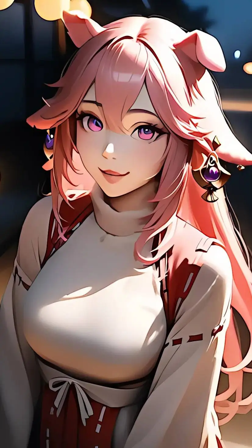 ai character: good girl  background