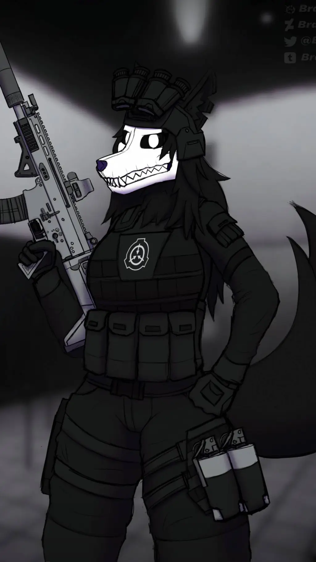 ai character: SCP-1471-1B background