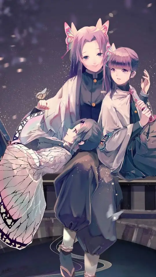 ai character: butterfly sisters background