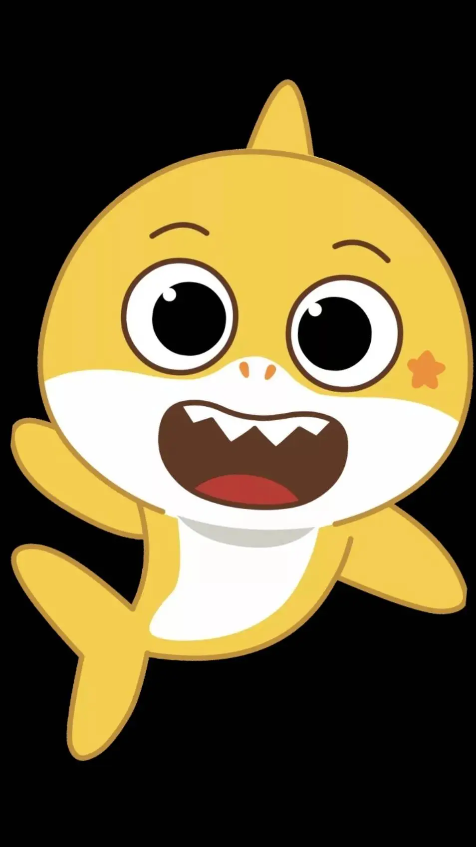 ai character: Babysharkmon  background