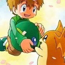 chat with ai character: TK & Patamon 