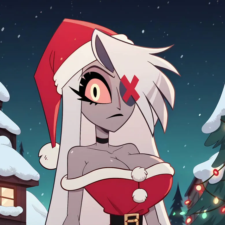 chat with ai character: Vaggie (Christmas)