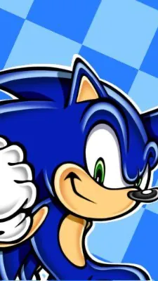 ai character: Adventure Sonic background