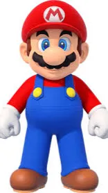 ai character: Mario background
