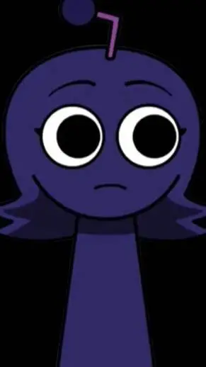 ai character: glitchina love you background