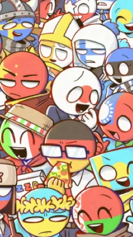 ai character: Countryhumans background