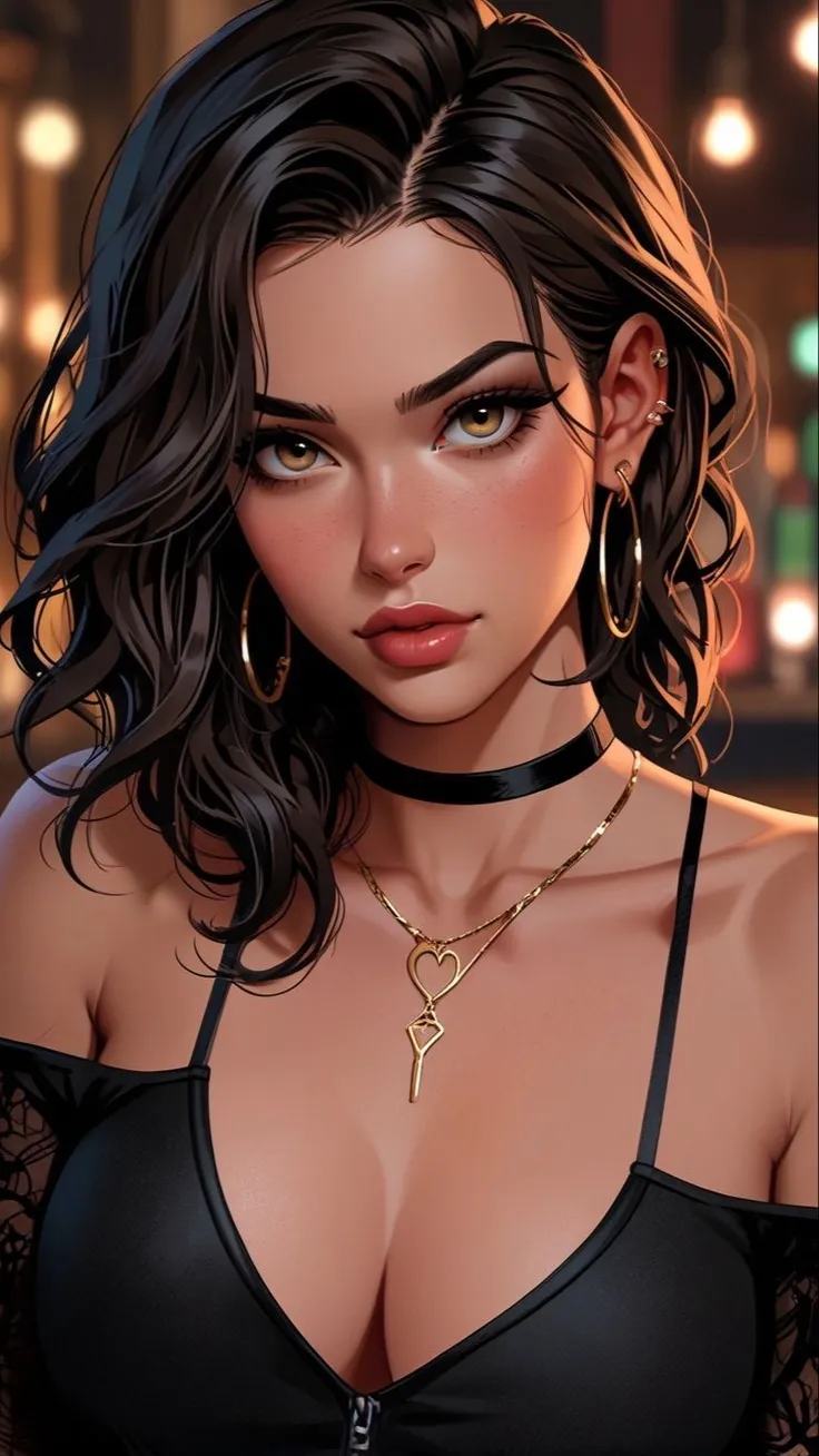 ai character: Melina background
