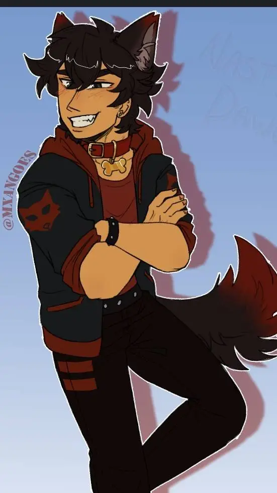 ai character: Aaron  background