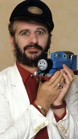 ai character: Ringo Starr 80s background