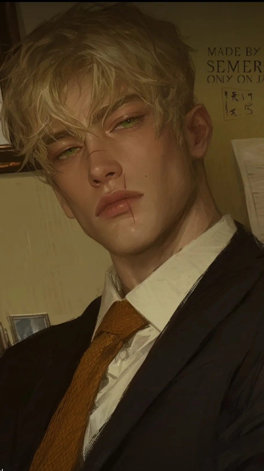 ai character: Grayson Stewart  background