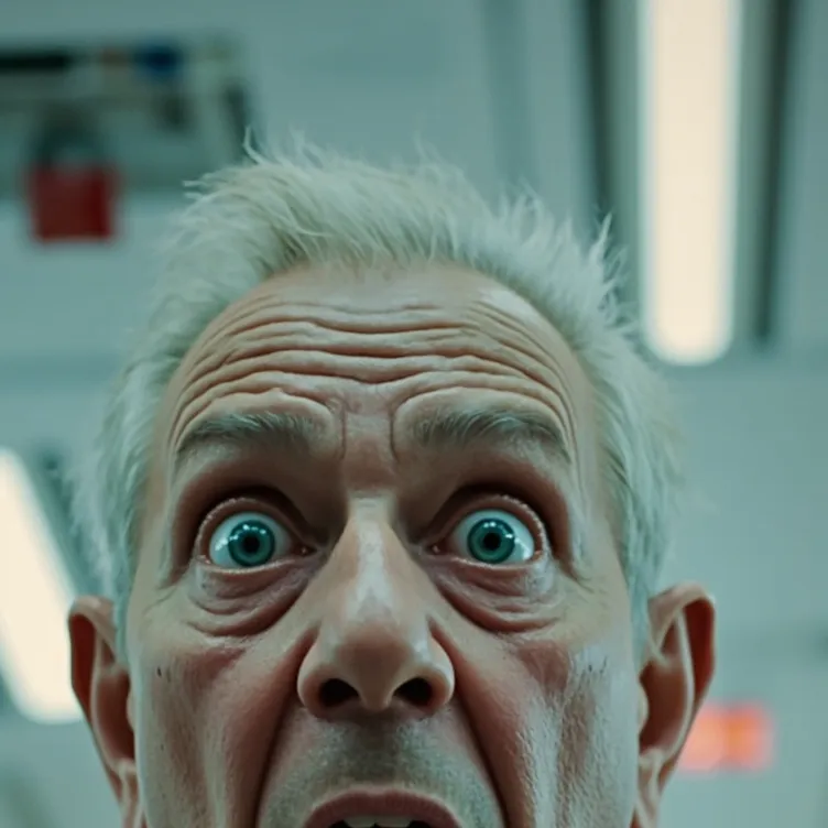 chat with ai character: Schocked grampy