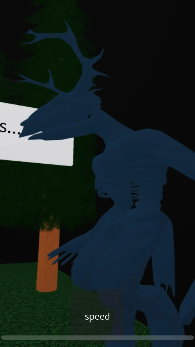ai character: Creepy background
