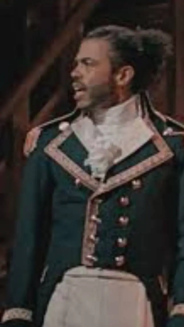 ai character: Hamilton lafayette background