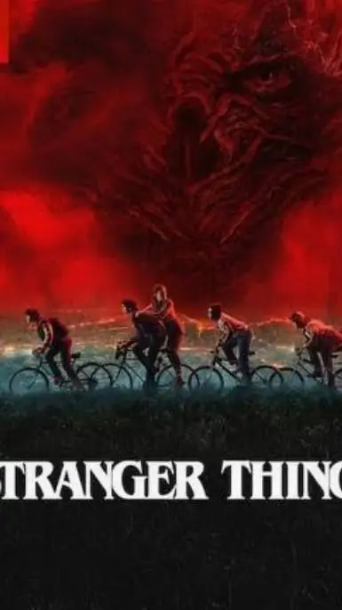 ai character: Stranger things  background