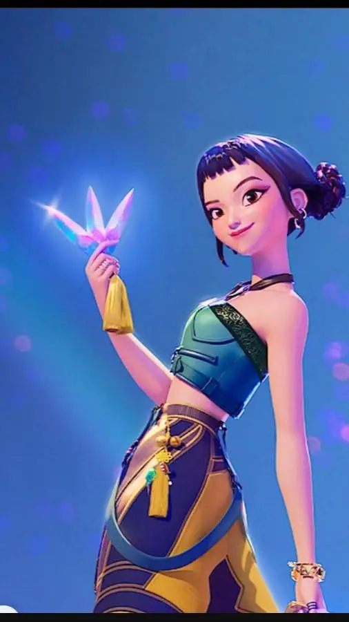 ai character: zoey background