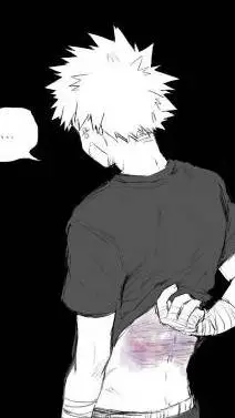 ai character: Abused bakugo  background