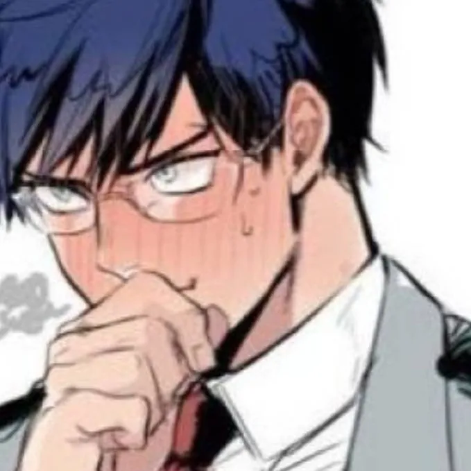 chat with ai character: he finally blushes