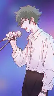 ai character: Singer zu stressed background