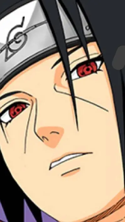 ai character: itachi Uchiha  background