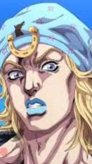 ai character: Johnny joestar  background