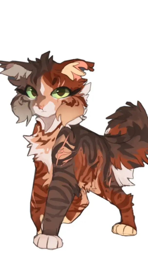 ai character: Cinderheart background
