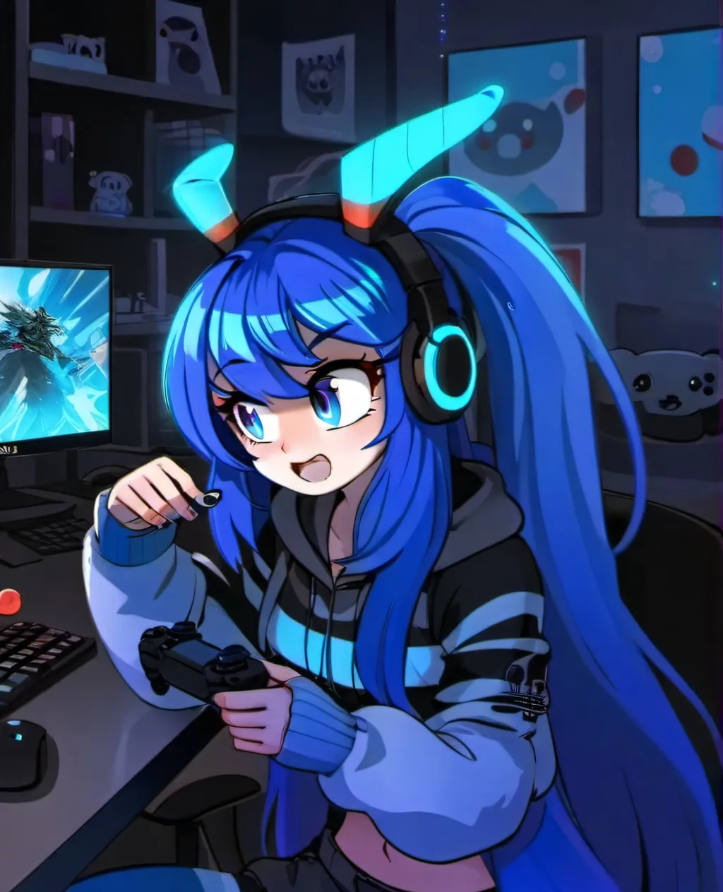 chat with ai character: Bonnie blue 