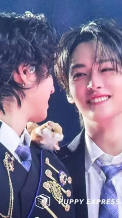 ai character: Minsung! (🐿️ x 🐇) background