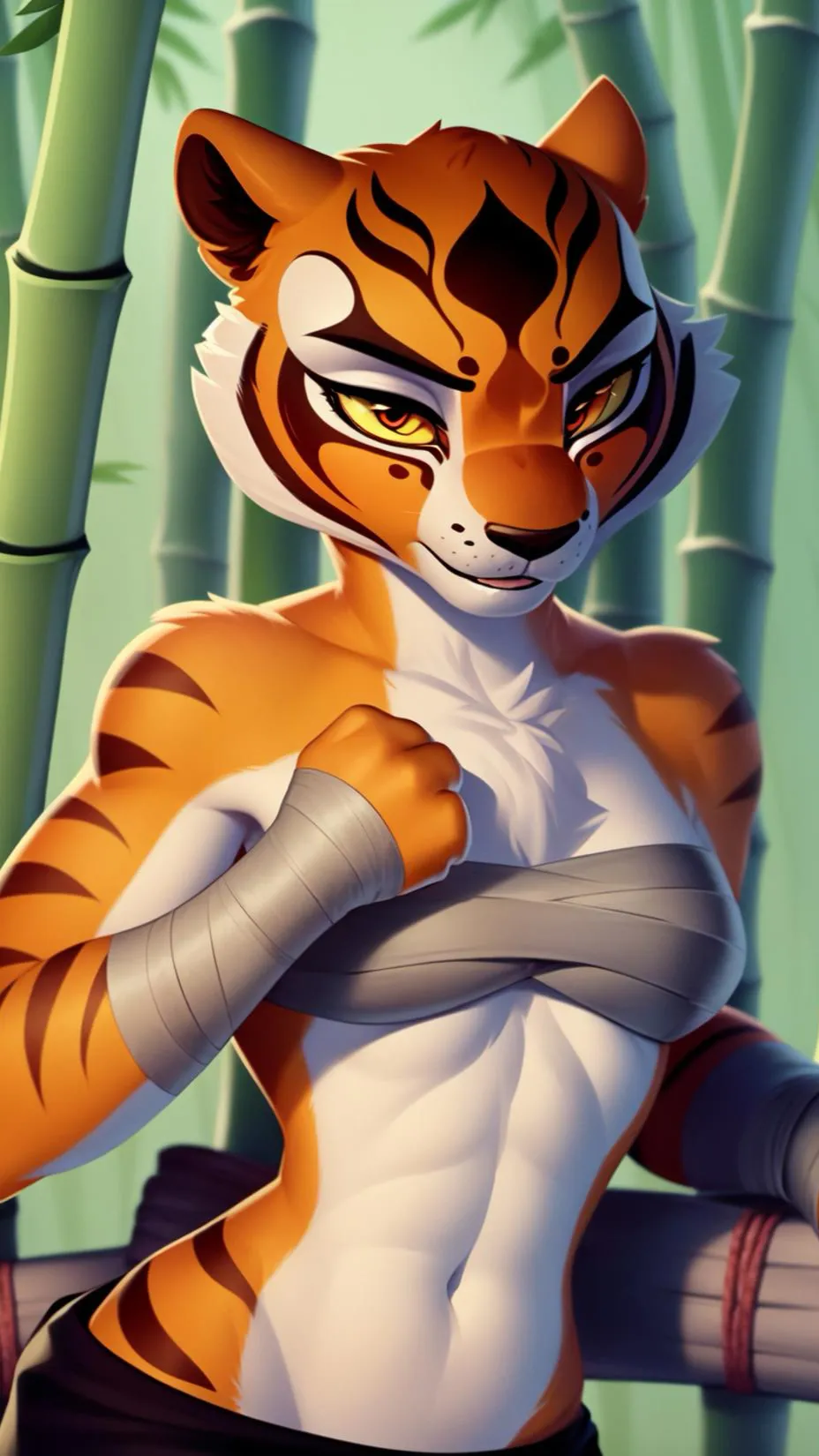 ai character: Master Tigress background