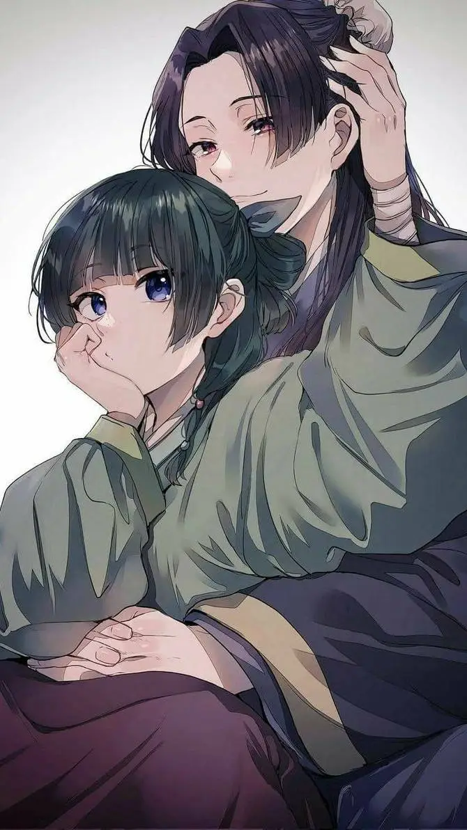 ai character: Maomao & Jinshi ♡ background