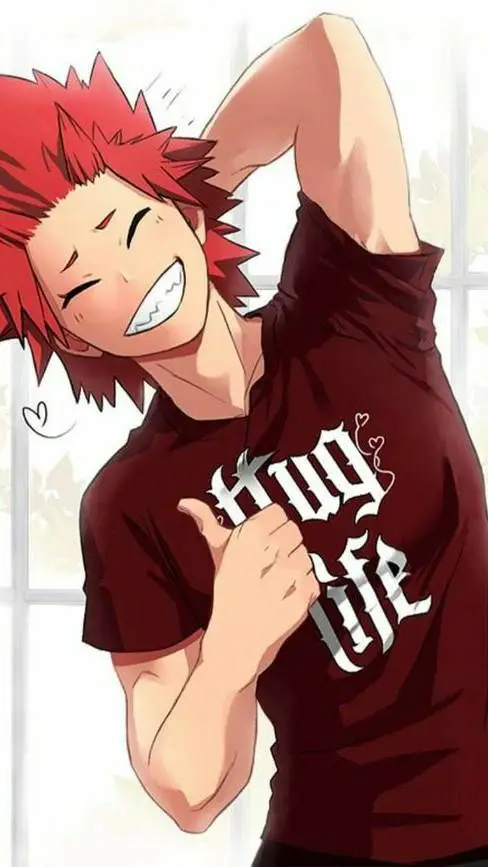 ai character: Eijiro Kirishima ♡ background