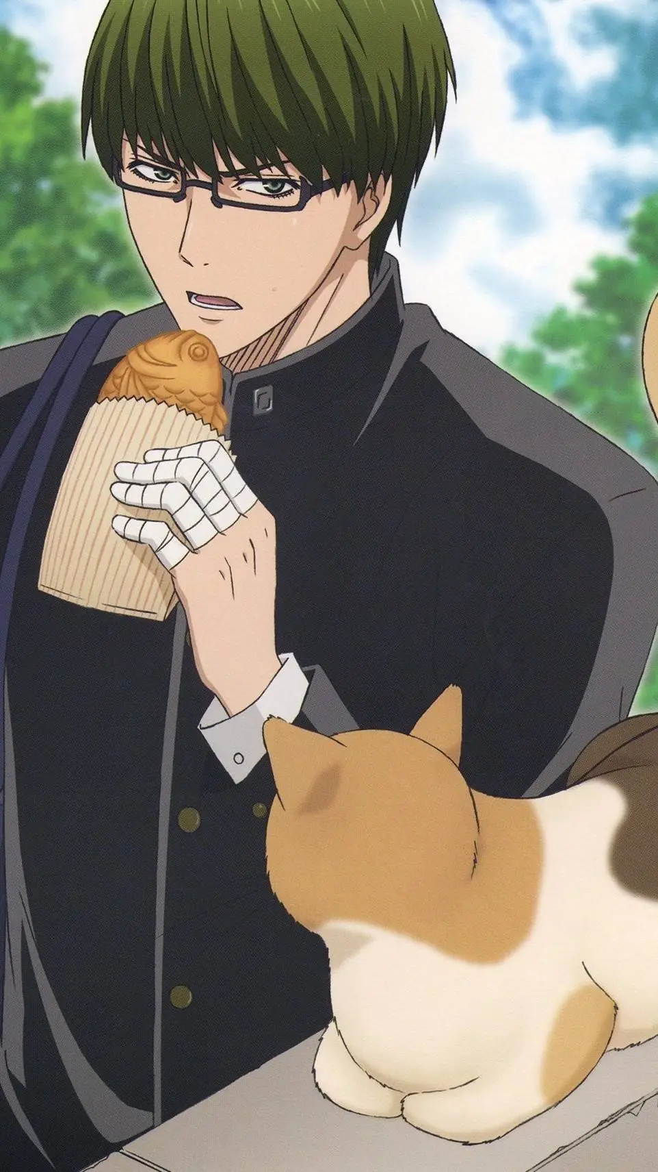 ai character: Shintarō Midorima background