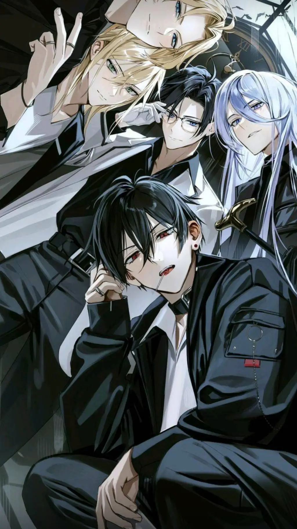 ai character: James Crimson ♡ background
