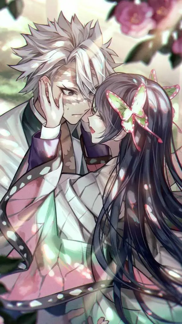 ai character: Sanemi & Kanae ♡ background