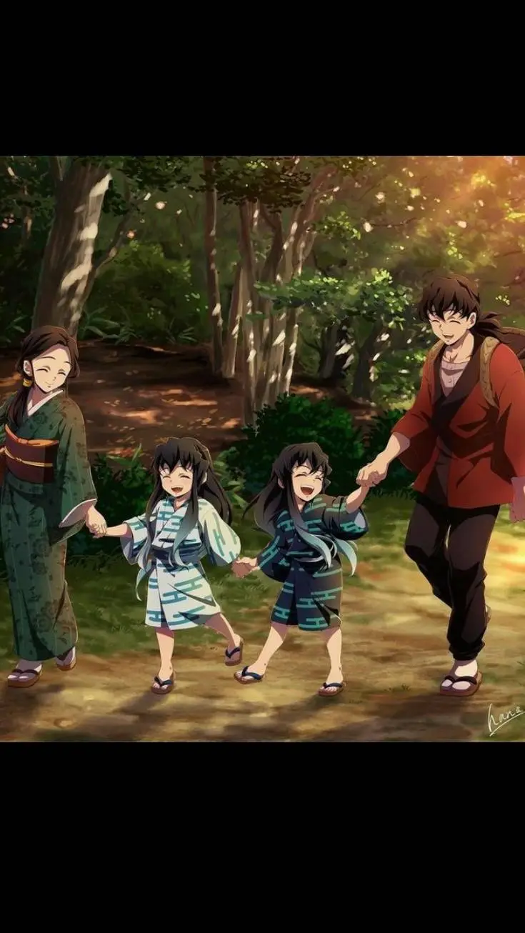 ai character: Tokito family ♡ background