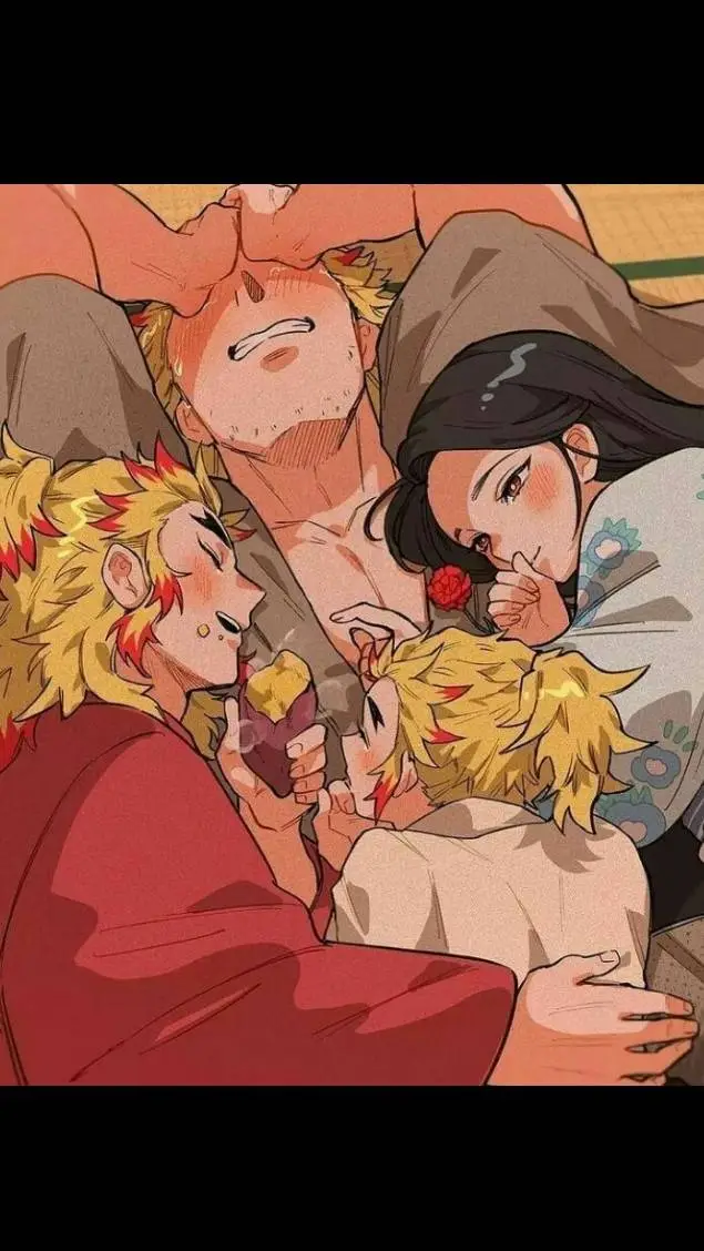 ai character: Rengoku family ♡ background