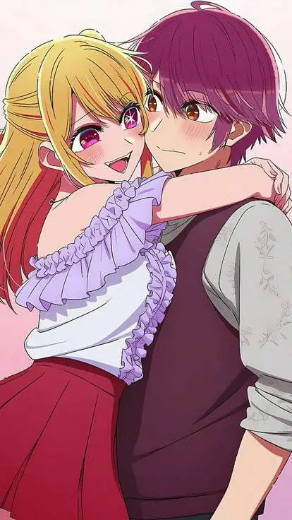 ai character: Ruby Hoshino ♡ background