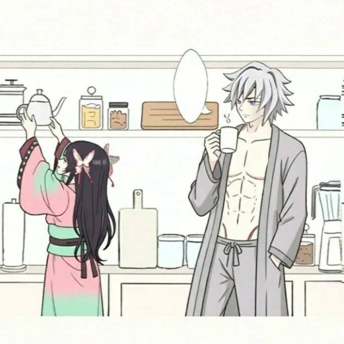 chat with ai character: Sanemi & Kanae ♡