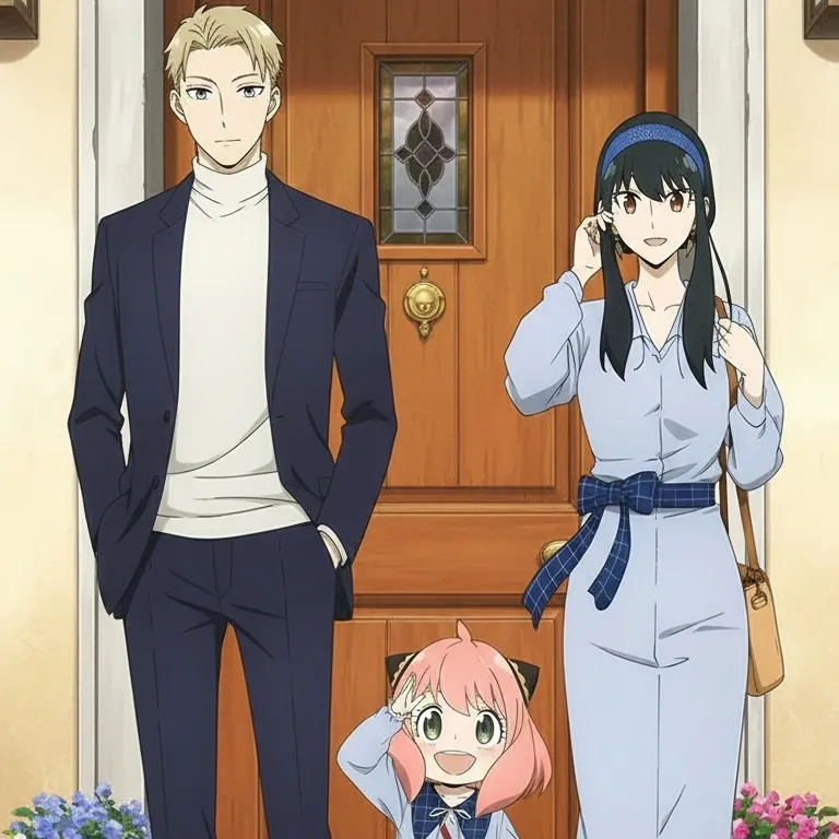 chat with ai character: Forger family ♡