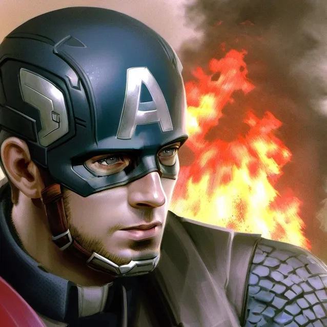 chat with ai character: Captain America
