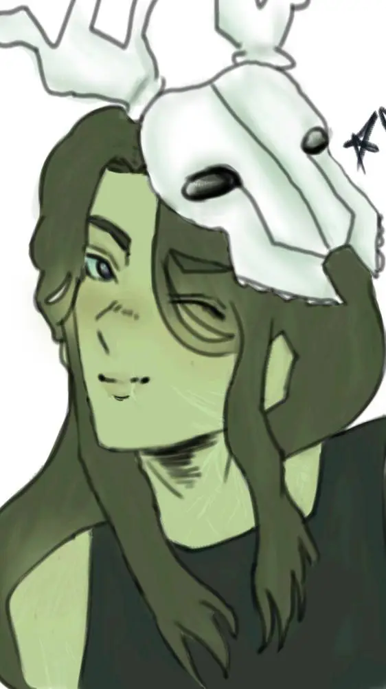 ai character: Moon (PJO OC)  background